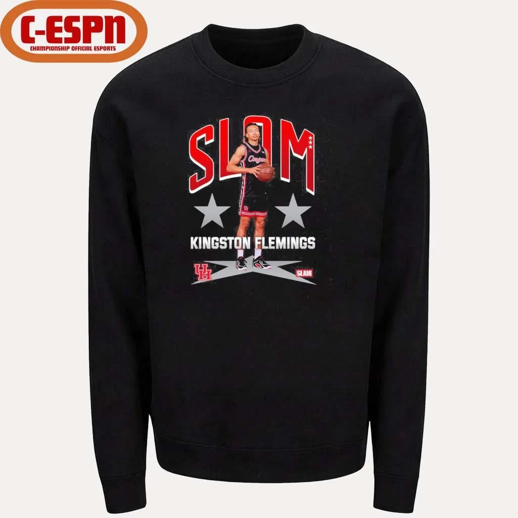 Official SLAM Houston Men’s Basketball Kingston Flemings Remix Shirt