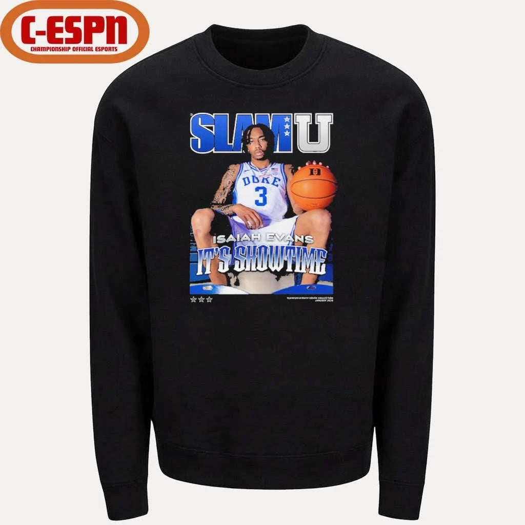Official SLAM Isaiah Evans It’s Showtime shirt