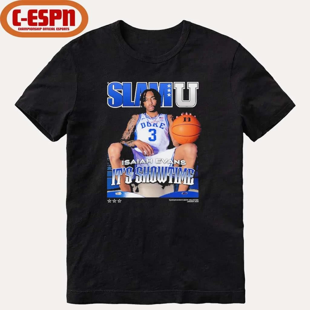 Official SLAM Isaiah Evans It’s Showtime shirt