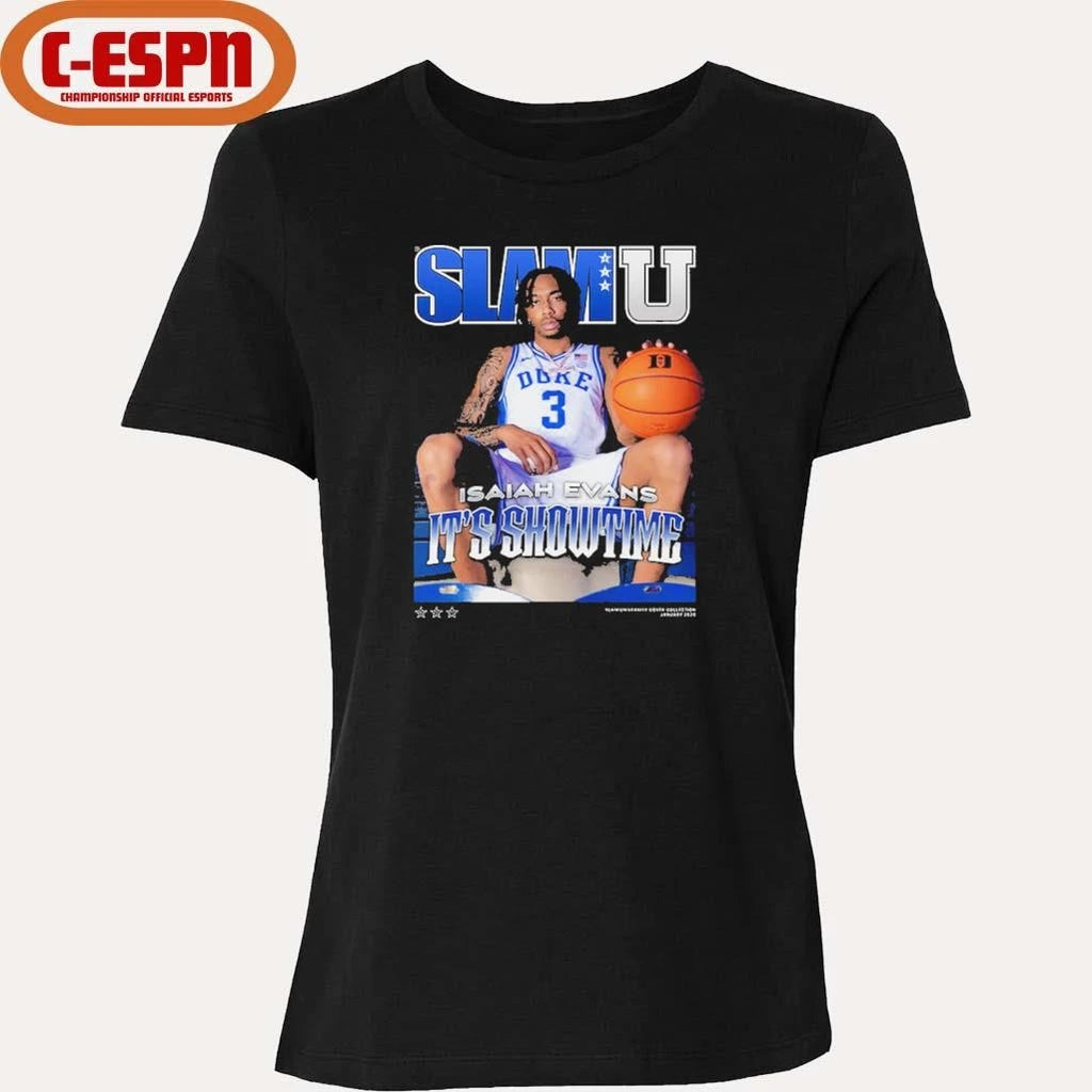 Official SLAM Isaiah Evans It’s Showtime shirt