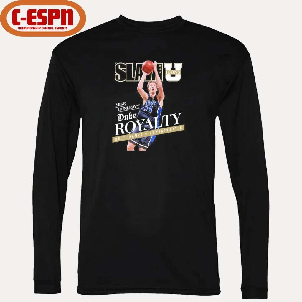 Official SLAM Mike Dunleavy Duke Royalty Shirt