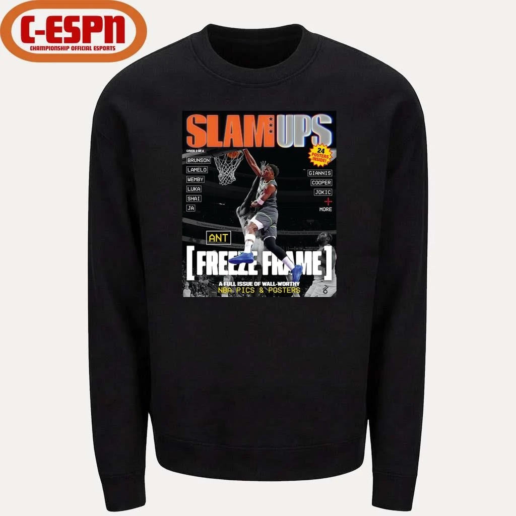 Official SLAMUPs – Anthony Edwards Magazine shirt