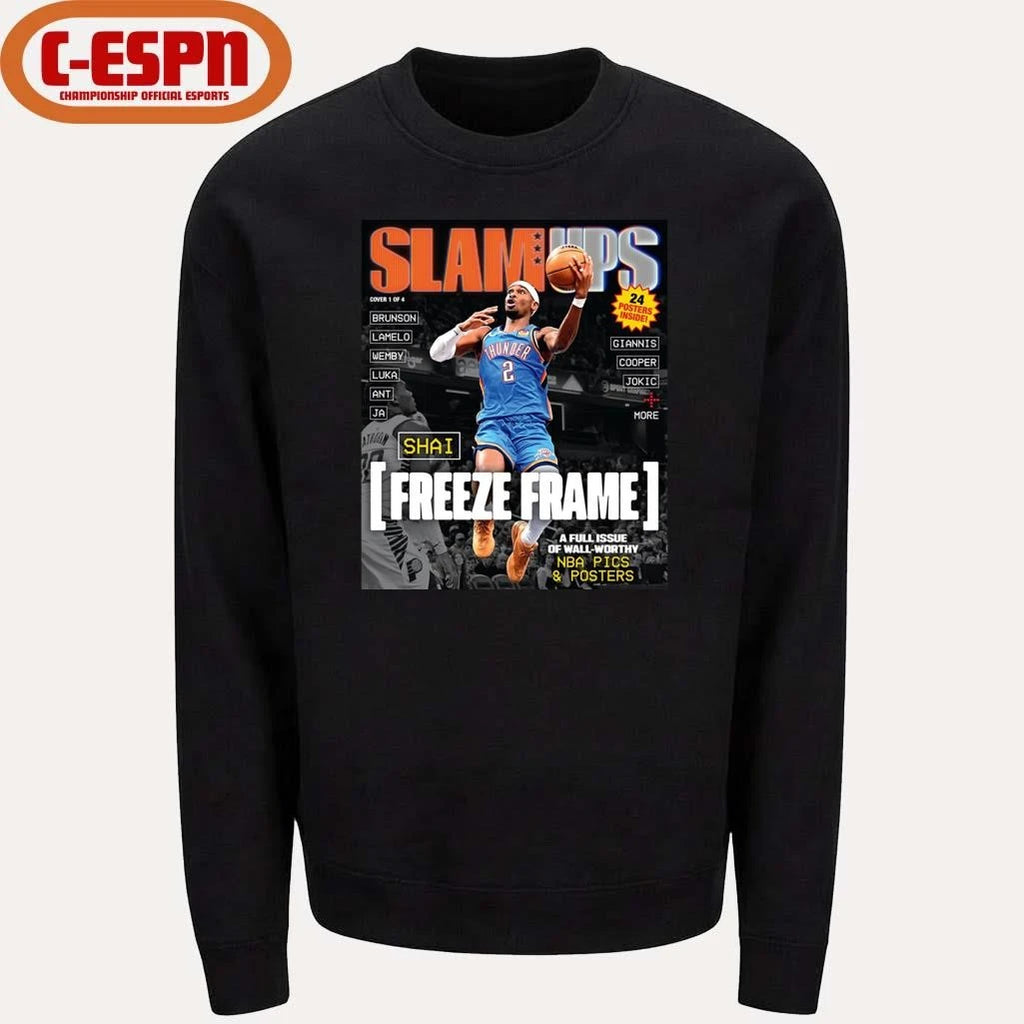 Official SLAMUPs – Shai Gilgeous-Alexander Magazine Shirt