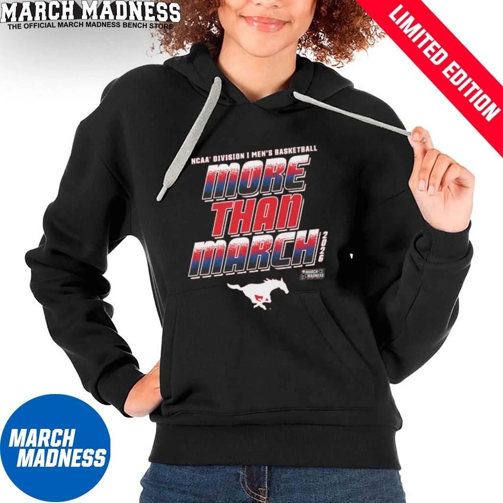 Official SMU Men’s Basketball More Than March 2026 Shirt
