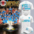Official SSC Napoli Supercoppa 2025 Logo Hoodie Shirt