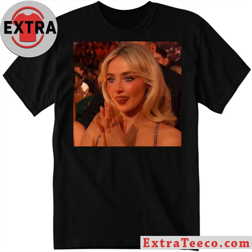 Official Sabrina Carpenter’s Reaction To Bad Bunny’s Historic Grammy Win Shirt