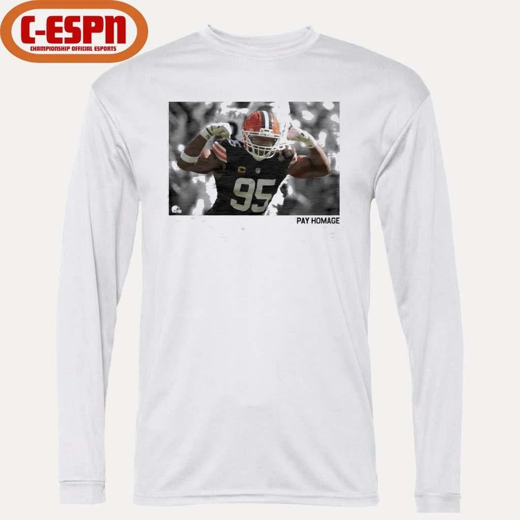 Official Sack King Myles Garrett Pay Homage Shirt
