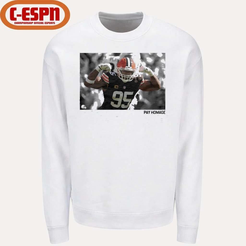 Official Sack King Myles Garrett Pay Homage Shirt
