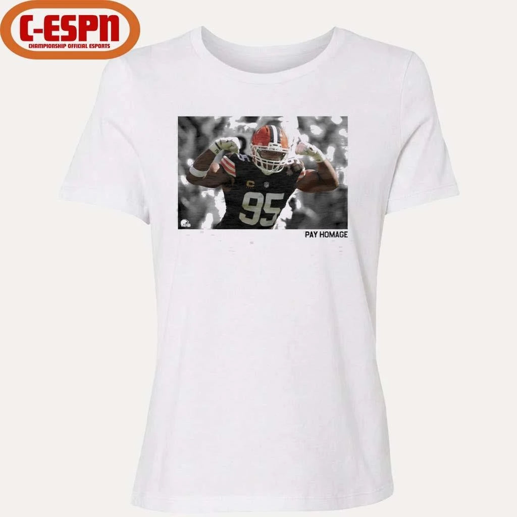 Official Sack King Myles Garrett Pay Homage Shirt