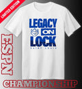 Official Saint Louis Billikens Basketball Legacy On Lock Bench T-Shirt