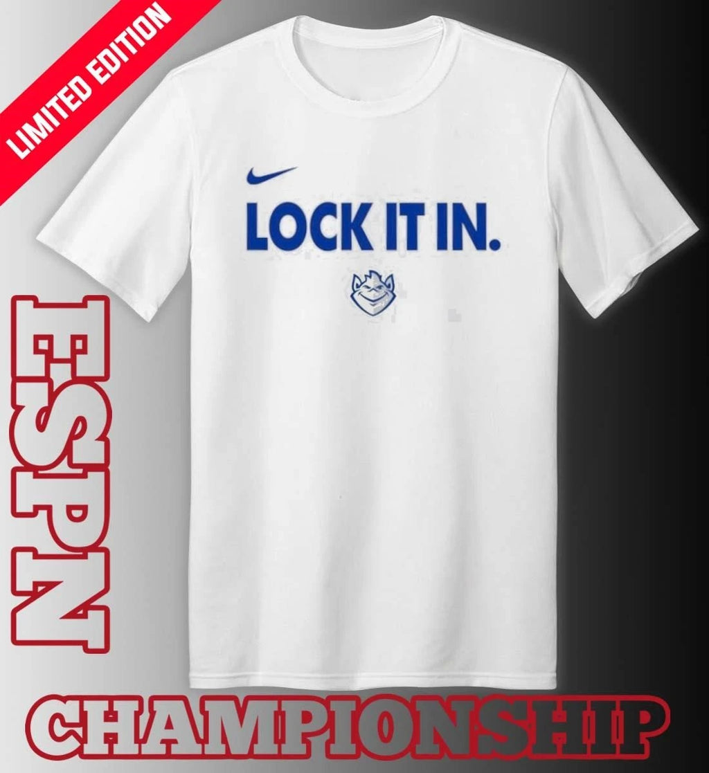 Official Saint Louis Men’s Basketball Lock It In NCAA MArch MAdness T-Shirt