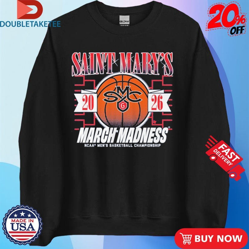 Official Saint Mary’s Gaels NCAA Men’s Basketball Champions 2026 March Madness Shirts