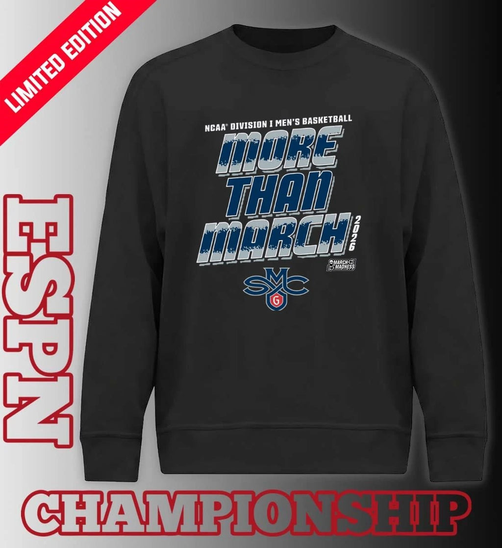 Official Saint Mary’s Men’s Basketball More Than March 2026 Shirt