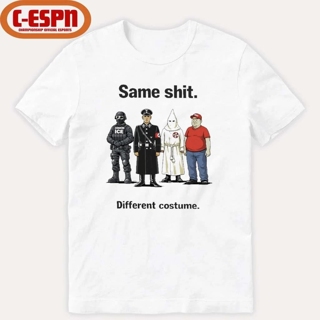 Official Same shit different costume ICE MAGA shirt