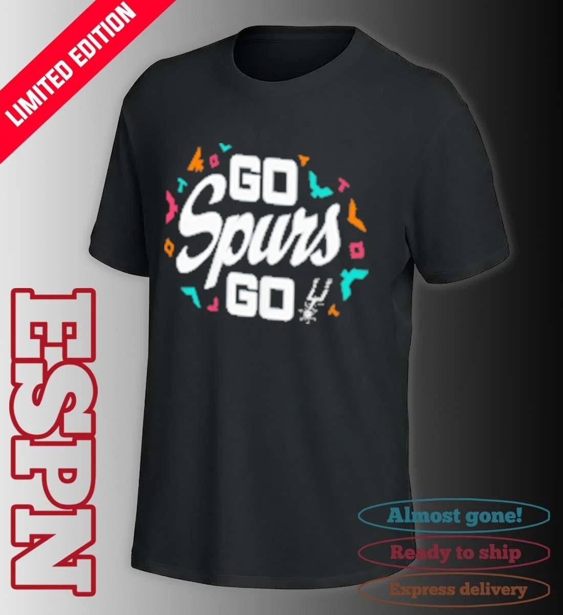Official San Antonio Spurs 2026 NBA Playoff Mantra T-Shirt