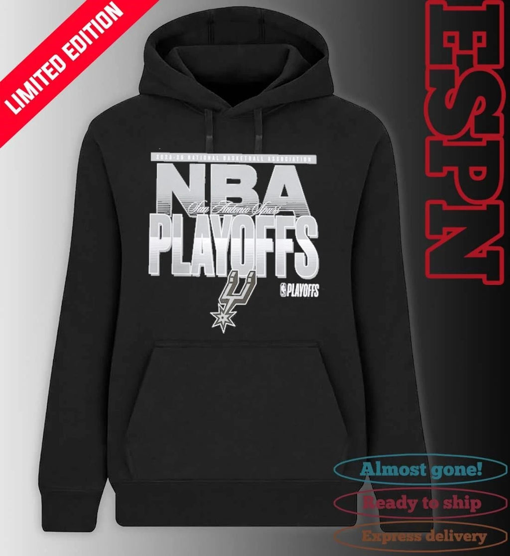 Official San Antonio Spurs 2026 NBA Playoffs T-Shirt