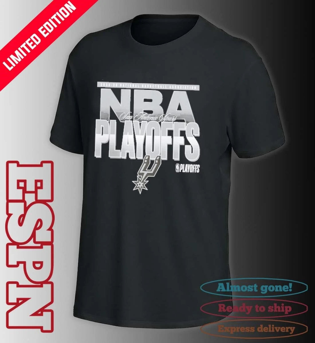 Official San Antonio Spurs 2026 NBA Playoffs T-Shirt