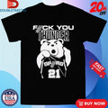 Official San Antonio Spurs Fuck You Thunder Bear T-Shirtss