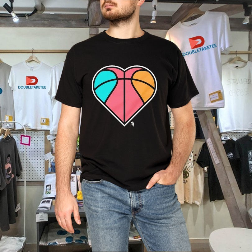 Official San Antonio Spurs SATX Basketball Heart Shirts