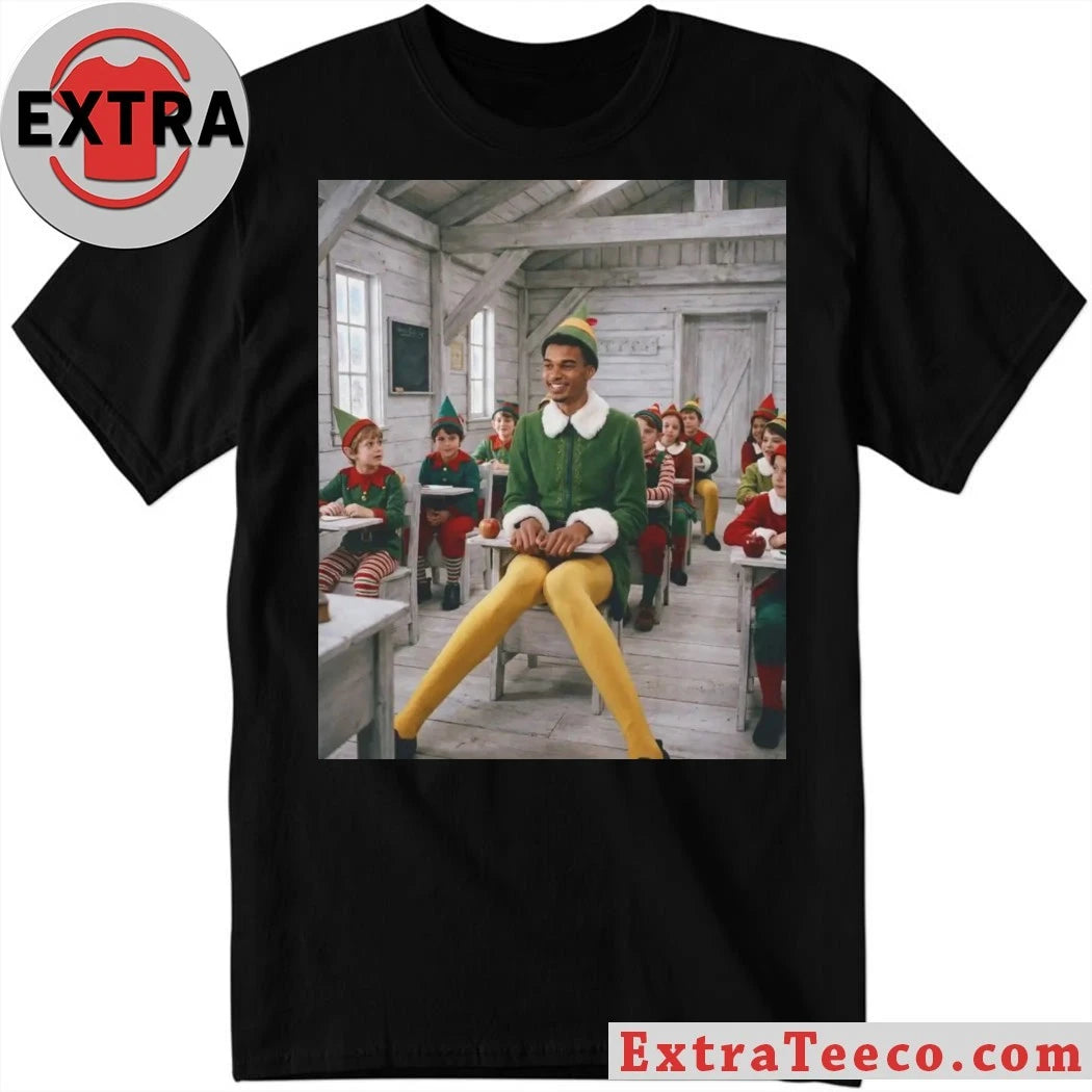 Official San Antonio Spurs Victor Wembanyama Christmas 2003 famous Elf Shirt