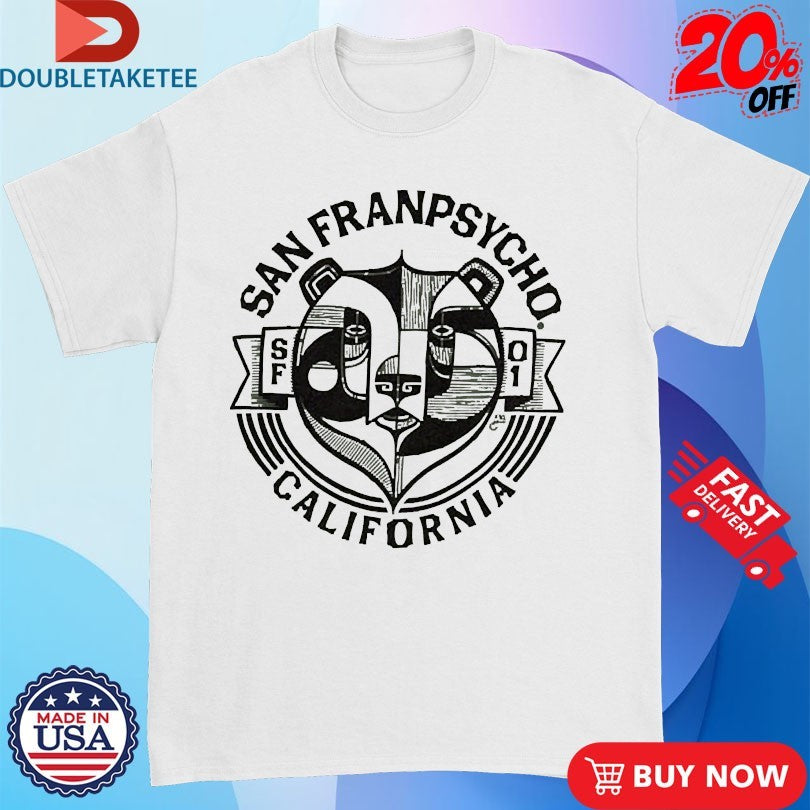 Official San Franpsycho California Bear Shirts