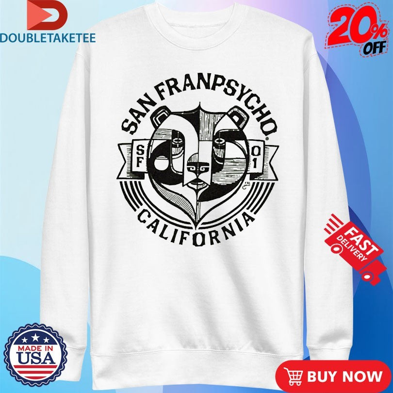 Official San Franpsycho California Bear Shirts