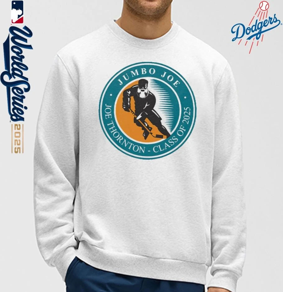 Official San Jose Sharks Jumbo Hall of Fame Class of 2025 T-Shirt