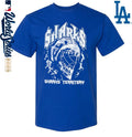 Official San Jose Sharks The Wild Collective Helmet Band T-Shirt