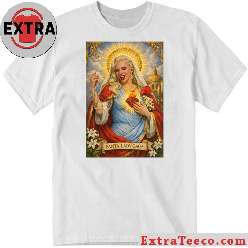 Official Santa Lady Gaga 2026 Tee Shirt