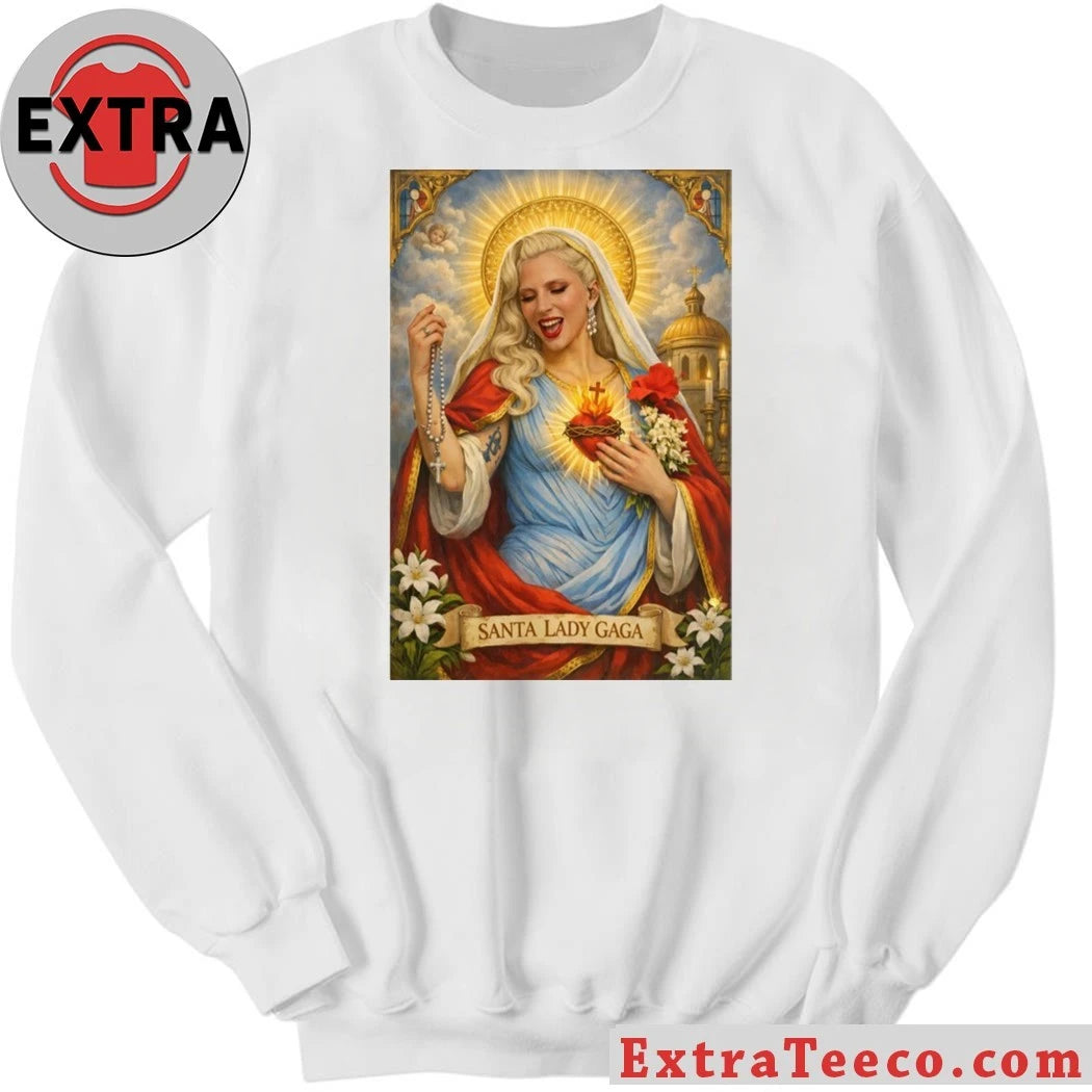 Official Santa Lady Gaga 2026 Tee Shirt