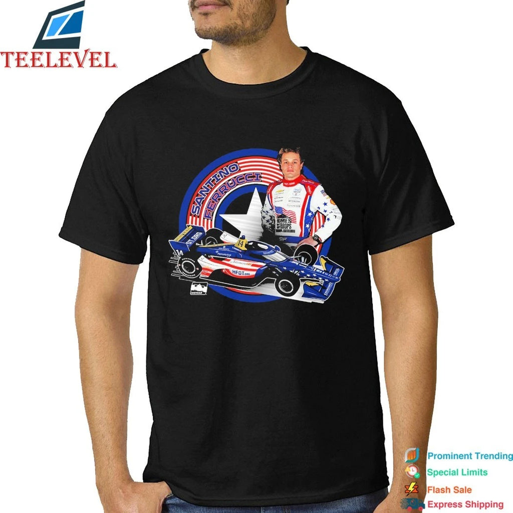 Official Santino Ferrucci Driver Indycar Shirts