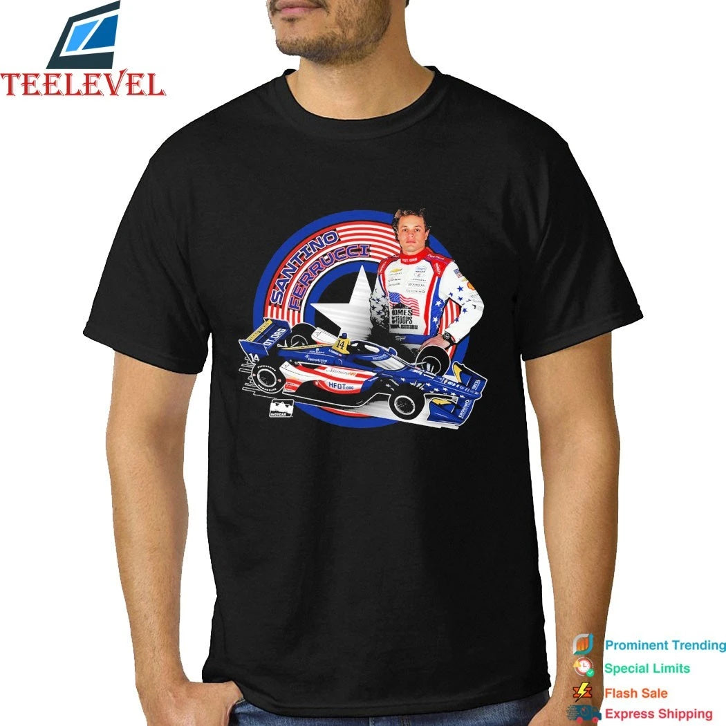 Official Santino Ferrucci Driver Indycar Shirts