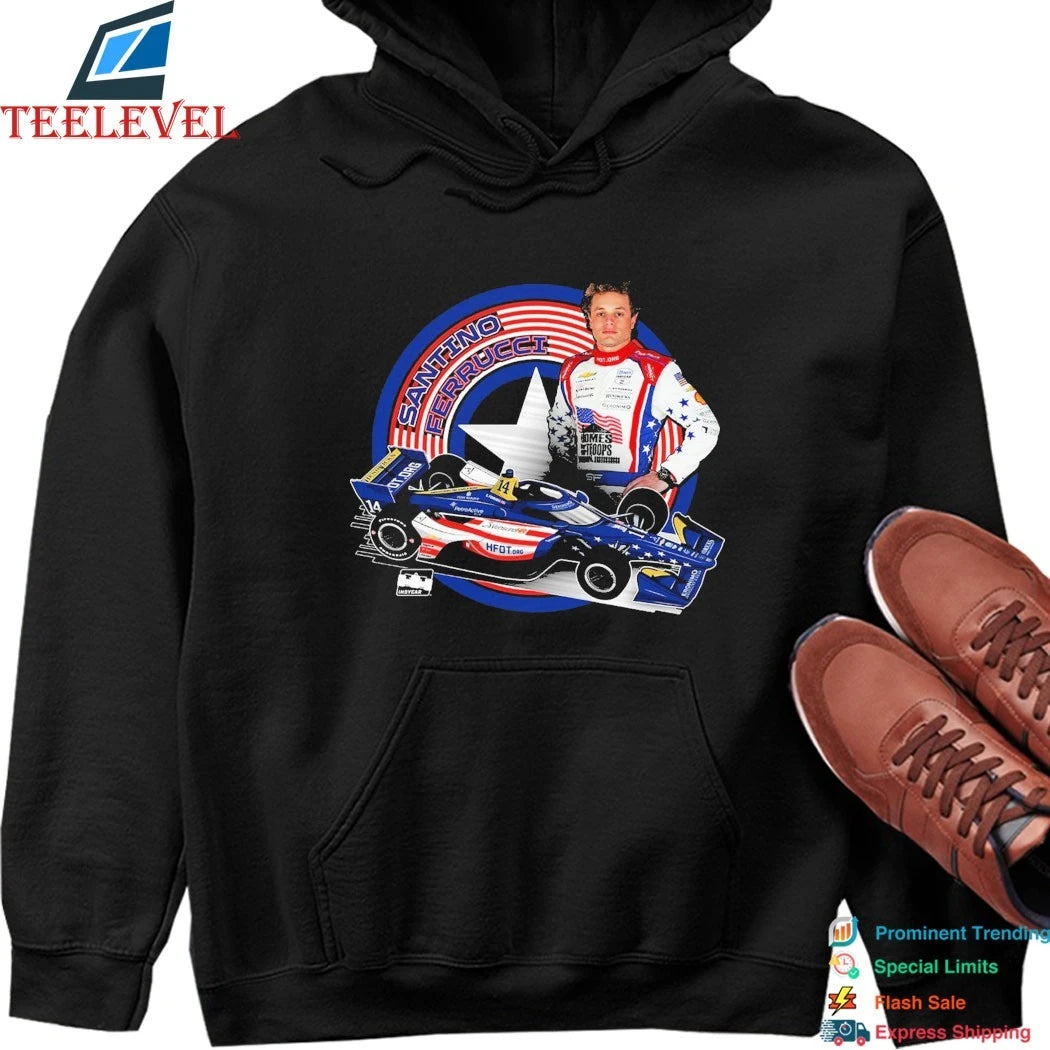 Official Santino Ferrucci Driver Indycar Shirts