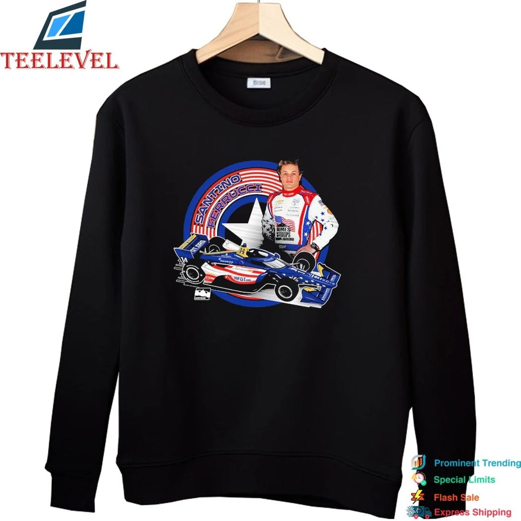 Official Santino Ferrucci Driver Indycar Shirts