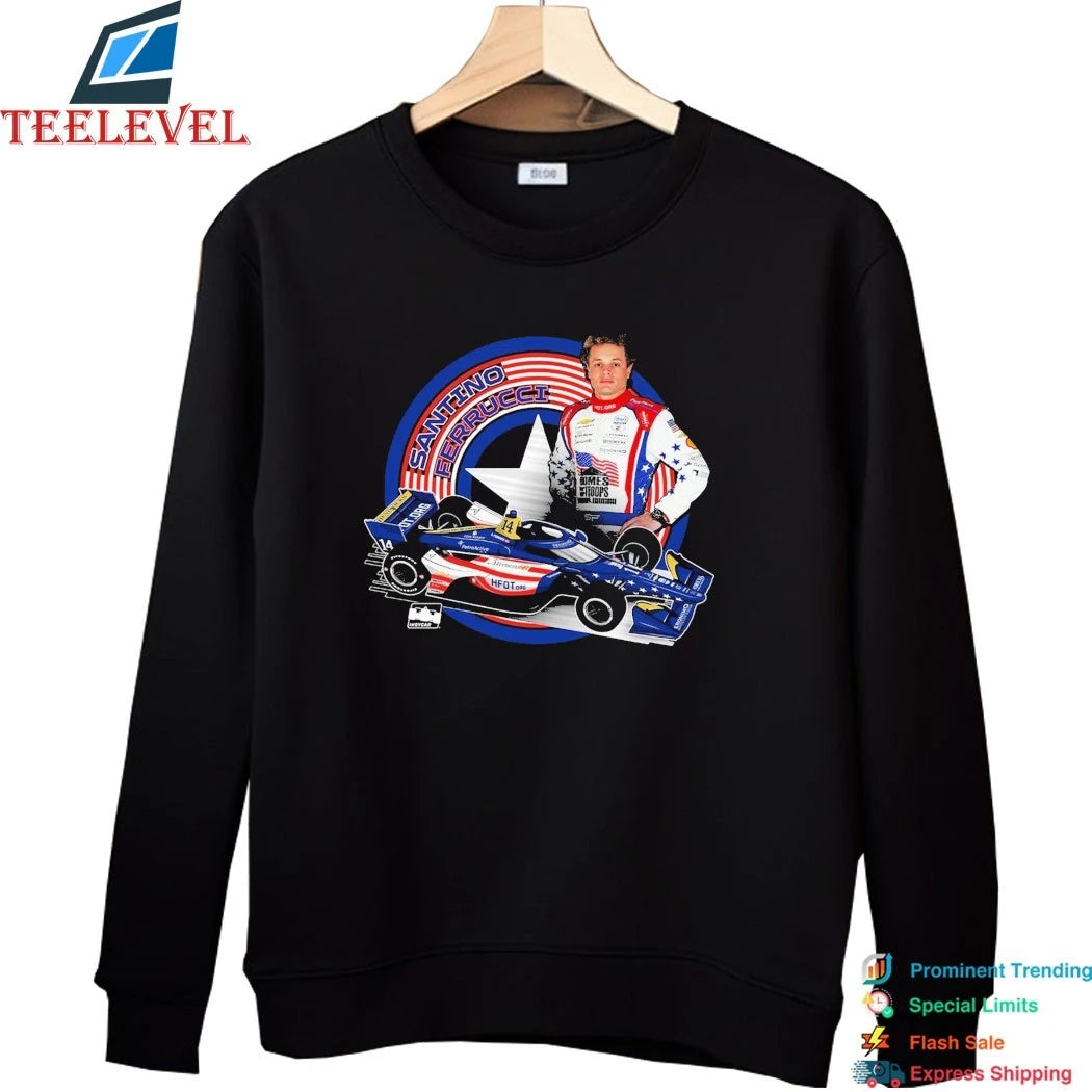Official Santino Ferrucci Driver Indycar Shirts