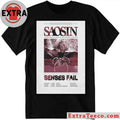 Official Saosin 2026 New Zealand Tour Poster Shirt