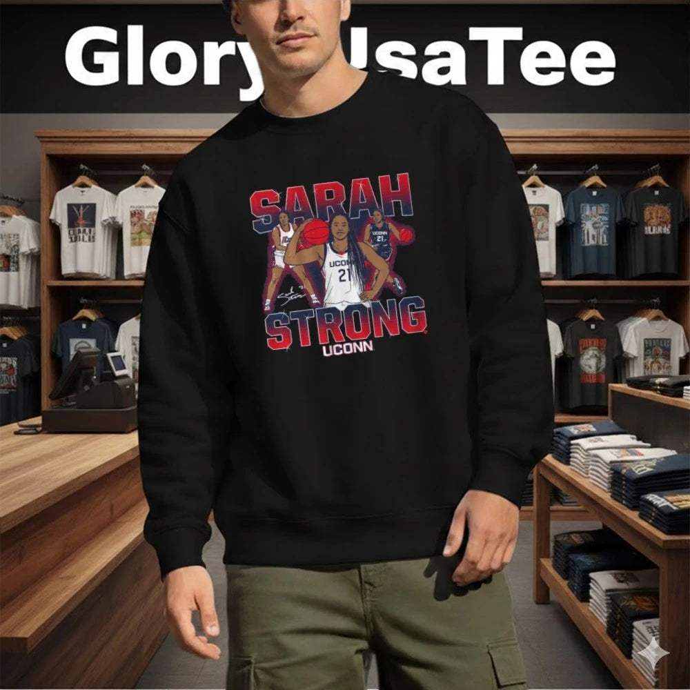 Official Sarah Strong UConn Basketball Masterpiece Shirt