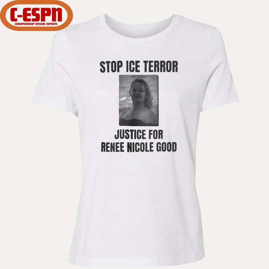 Official Say Her Name ReneStop ICE Terror, Justice for Renee Nicole Good Shirte Nicole Good T-Shirt