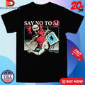 Official Say No To AI Support Human Artists Skeleton Shirts