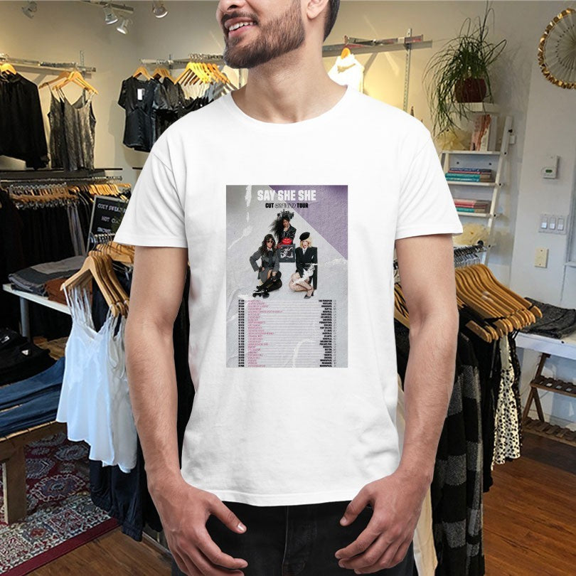 Official Say She She Cut &amp; Rewind US Tour 2026 Dates Shirts