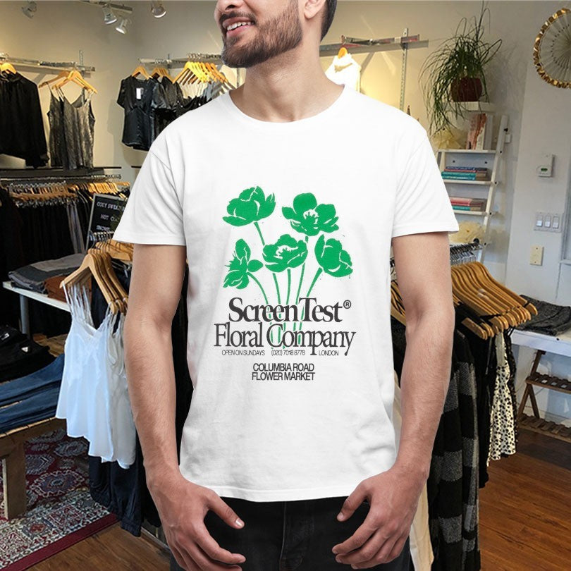 Official Sceen Test Floral Company Columbia Road Flower Shirts