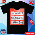 Official Scooter AAA Open Your Mind And Your Trousers Pass Shirts