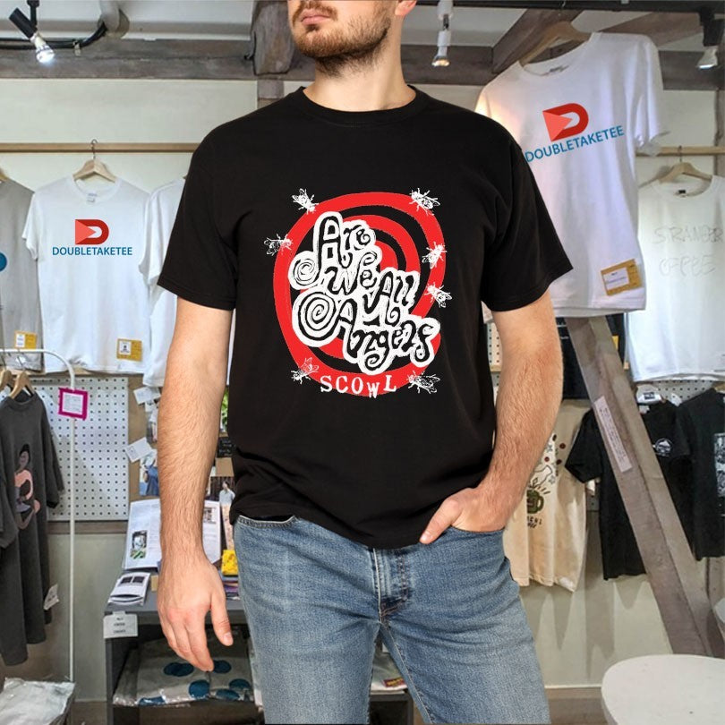 Official Scowl Are We All Angels Album Shirts
