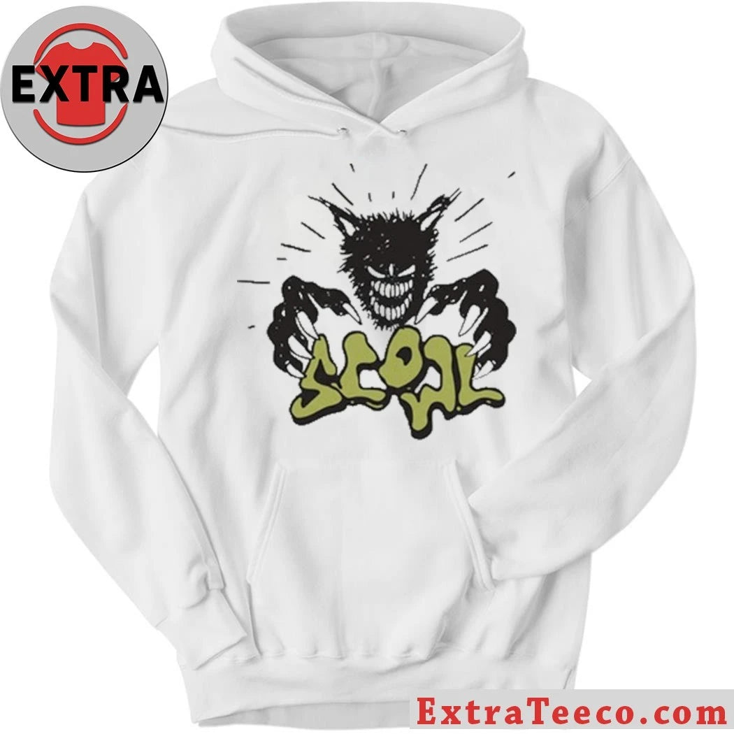 Official Scowl Cartoon Wolf 2026 T-Shirt