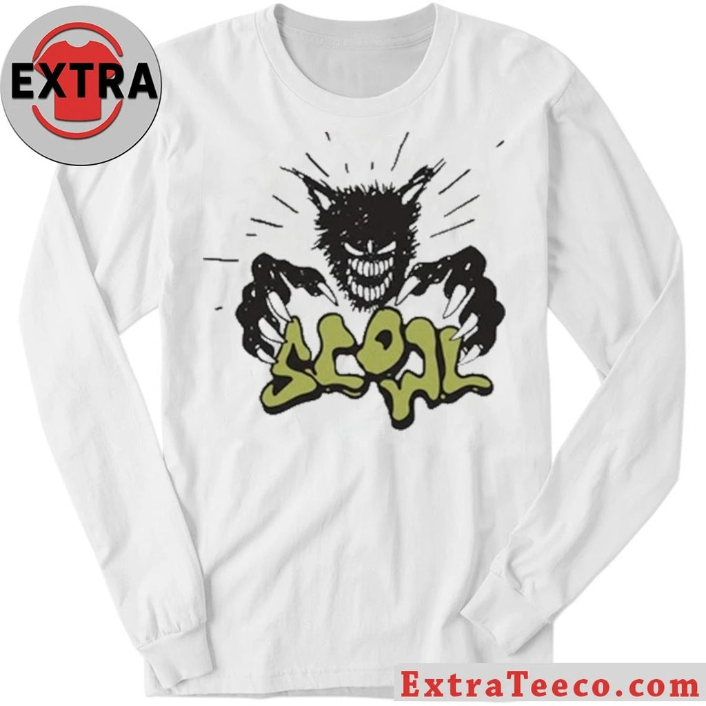 Official Scowl Cartoon Wolf 2026 T-Shirt