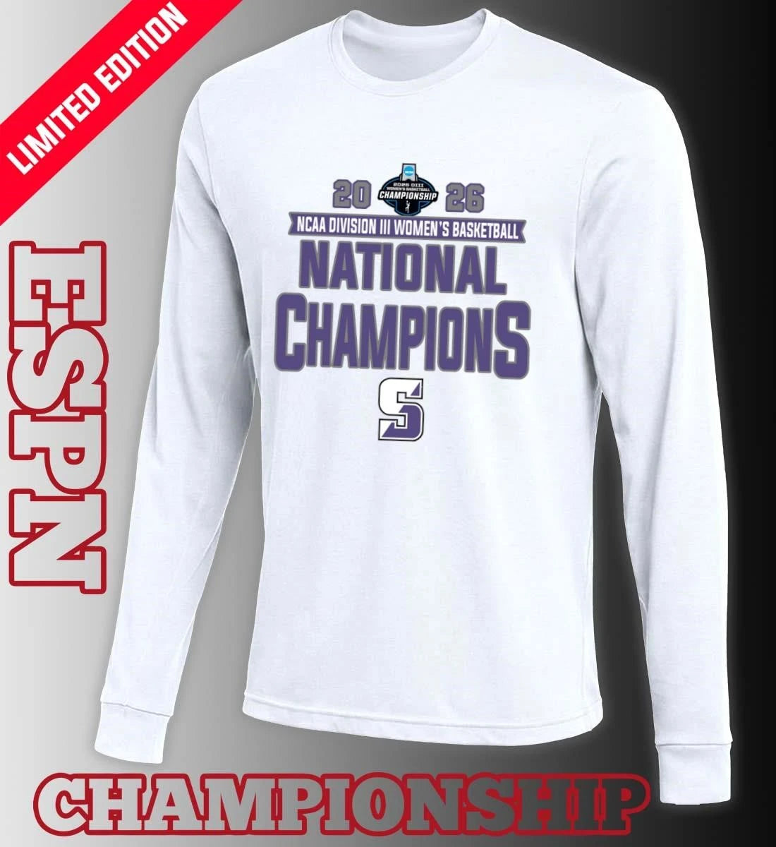 Official Scranton Lady Royals 2026 NCAA Division III Women’s Basketball National Champions T-Shirt