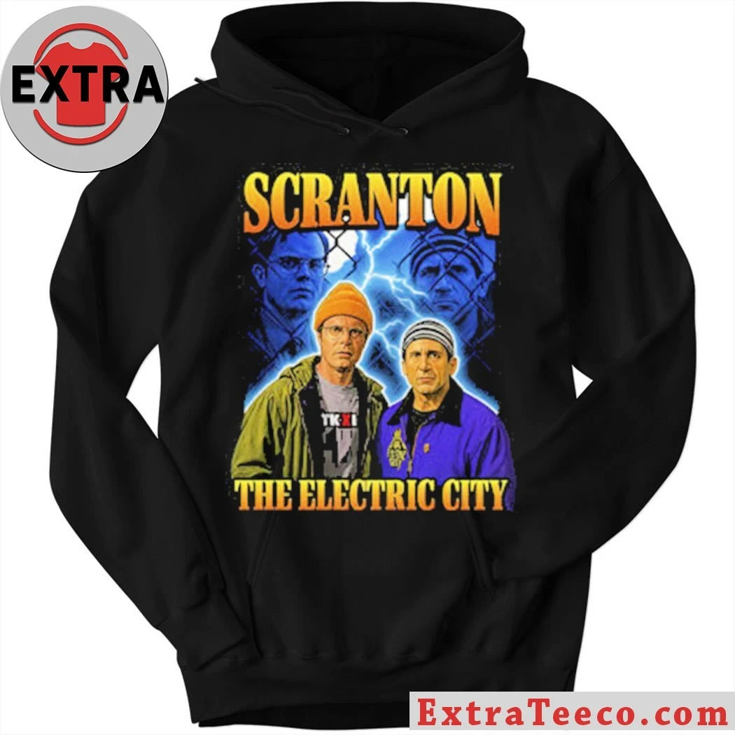 Official Scranton The Electric City Lightning Shirt