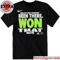 Official Seahawks 2025 NFC West Division Champions Been There Won That Locker Room Logo Shirt