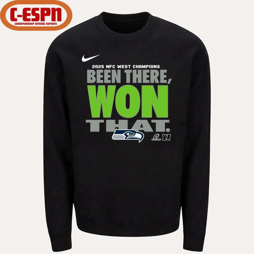 Official Seattle Been There Won That 2025 T-Shirt