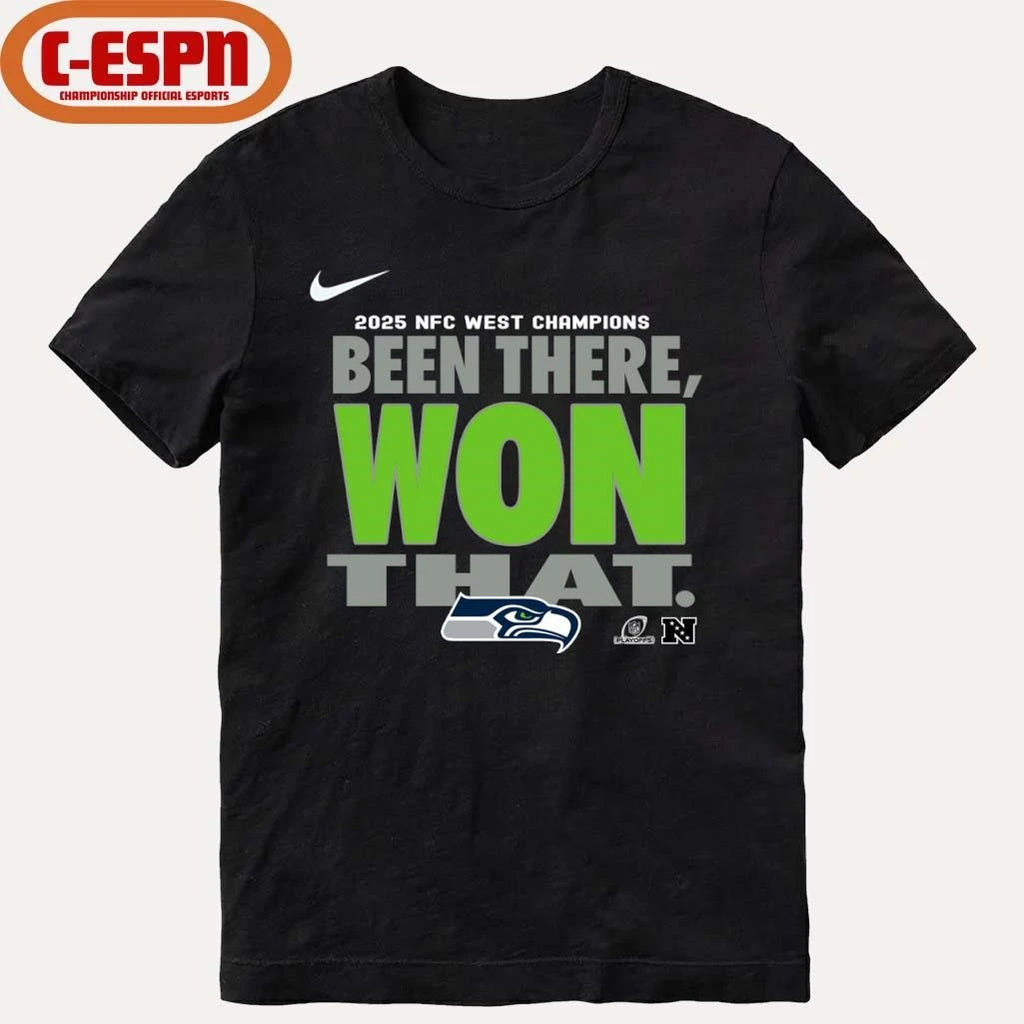 Official Seattle Been There Won That 2025 T-Shirt